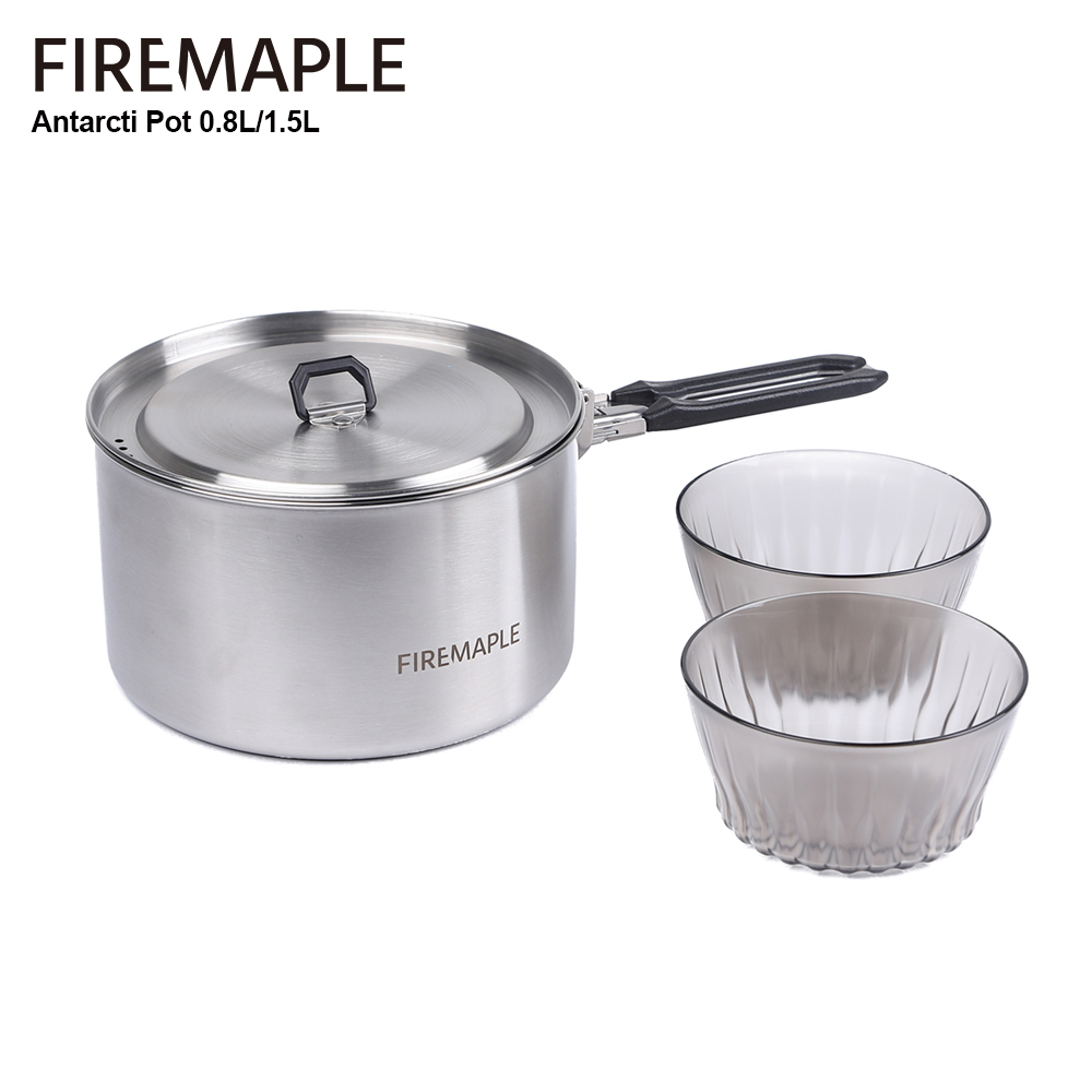 Camping Cooking Set Compact - Fire Maple Camping Cookware Hiking Antarcti