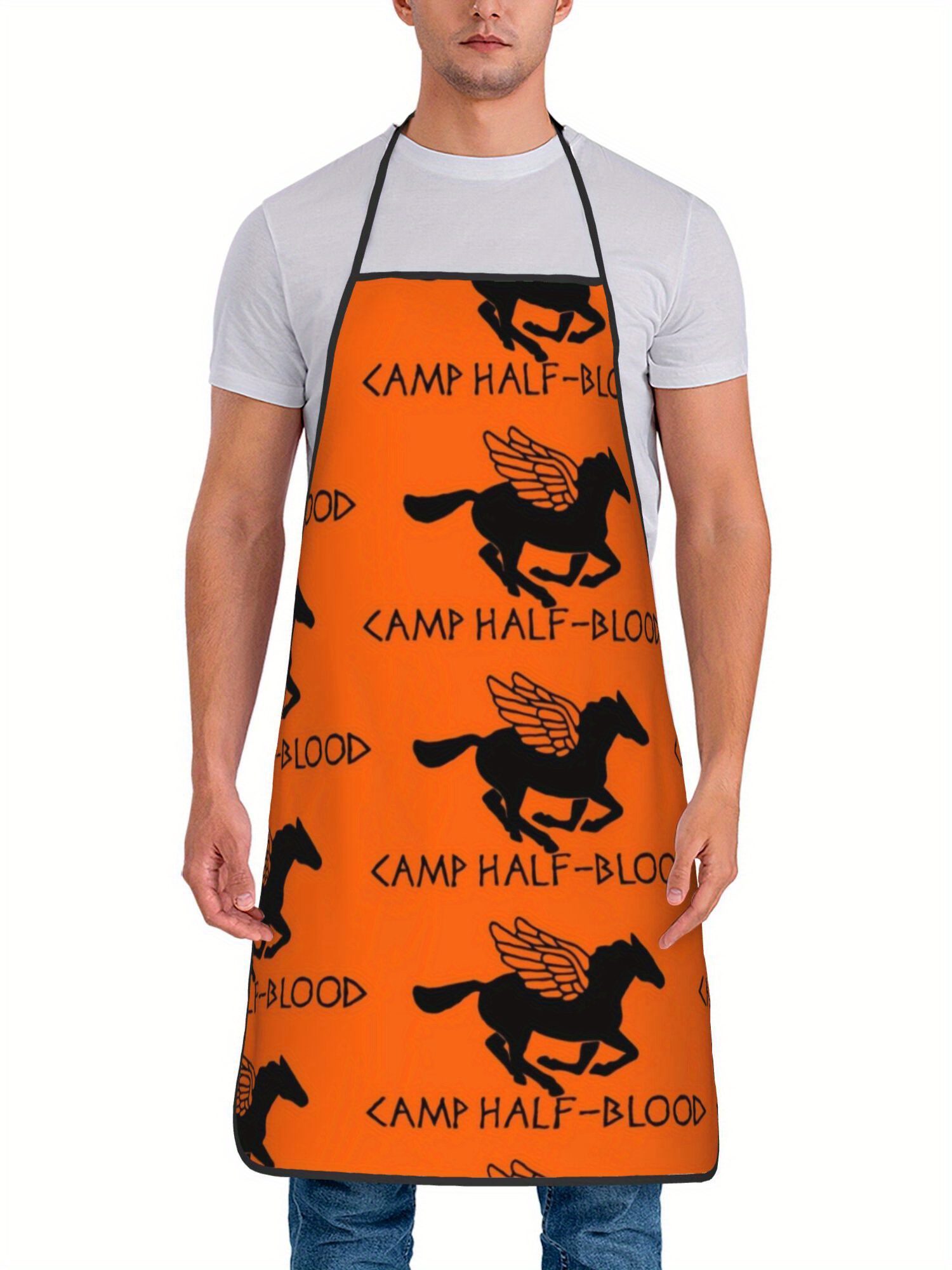 Camping Cooking Gifts - Classic Half Blood Camp Pegasus Text