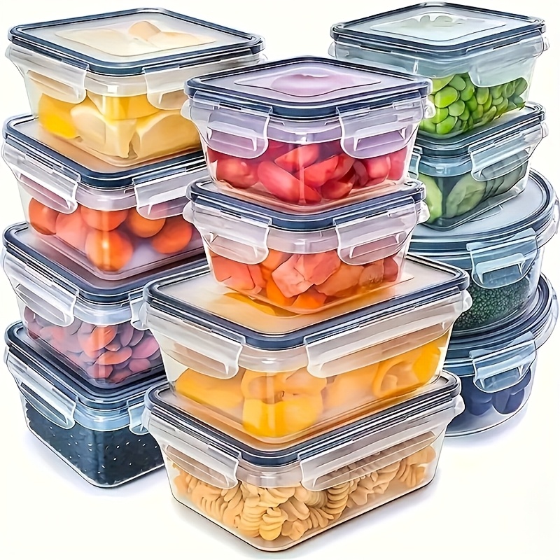 Camping Cooking Food - 8Pcs Set Includes 4 Containers and