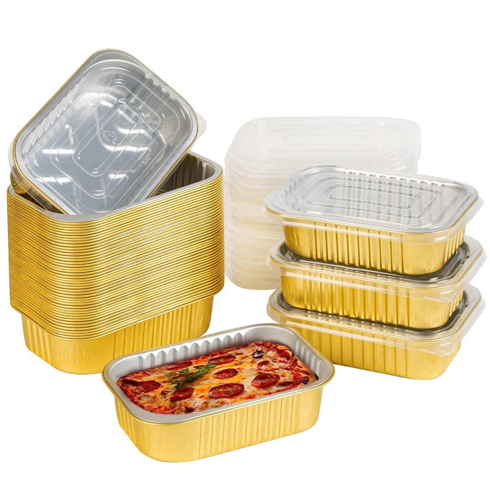 Aluminum Foil Heavy Duty - Small Aluminum Pans with Lids Heavy