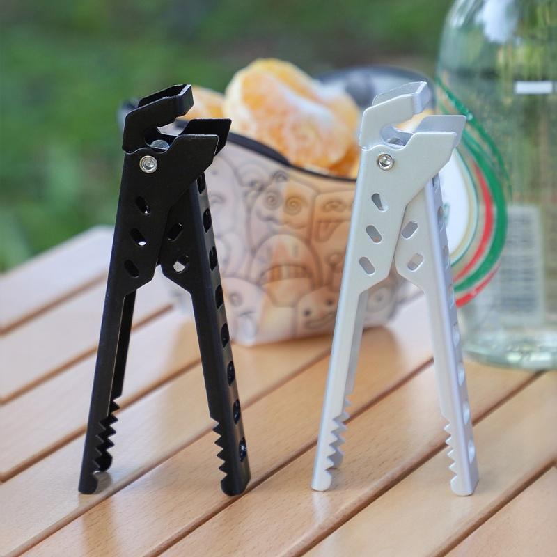 Camping Cooking Food - Durable Anti-hot Pot Clip Rustproof Alloy