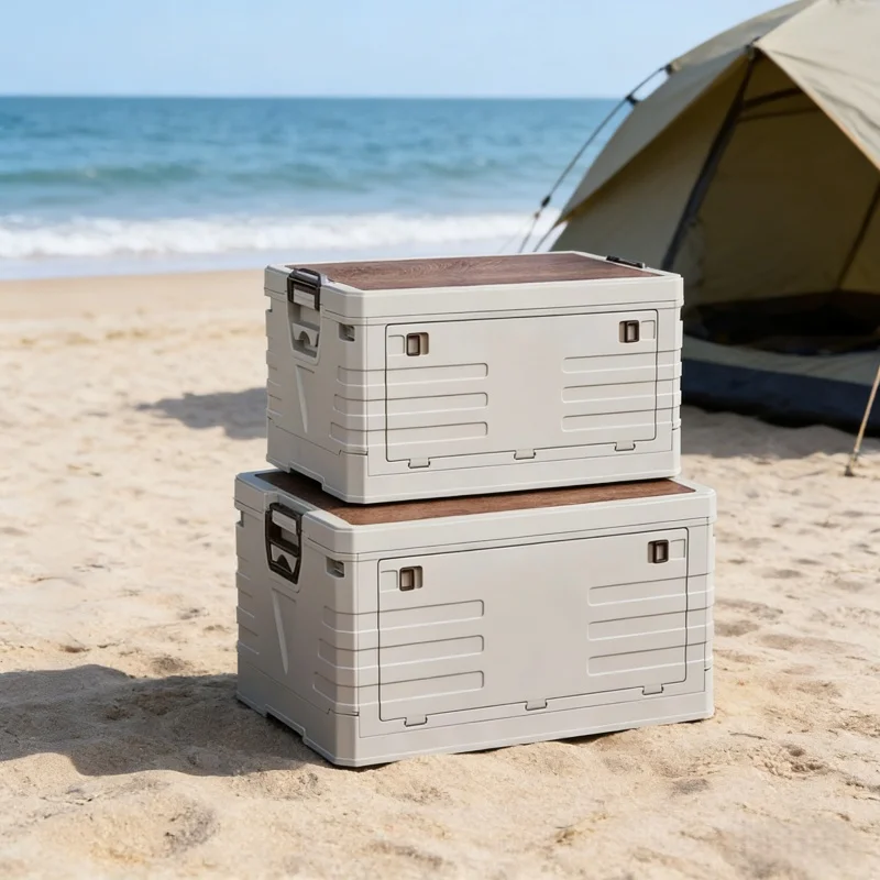 Camping Cooking Food - Car Storage Bin Outdoor Camping Foldable