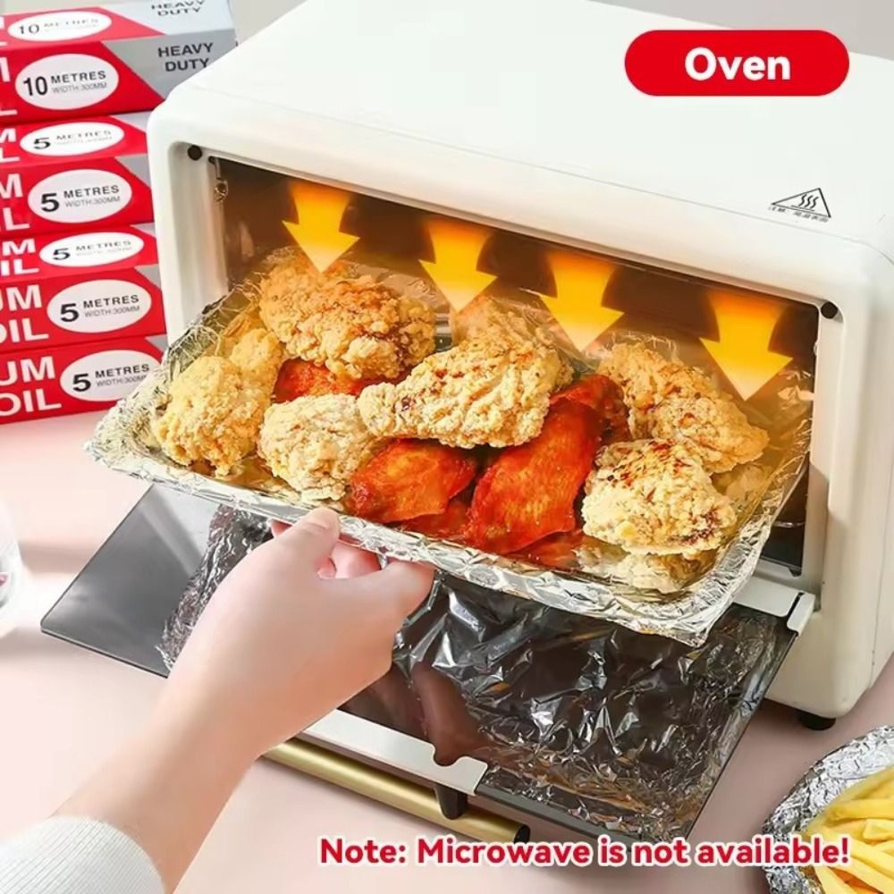 Disposable Tin Foil Paper Kitc - Aluminum Foil Heavy Duty ulasan dan harga