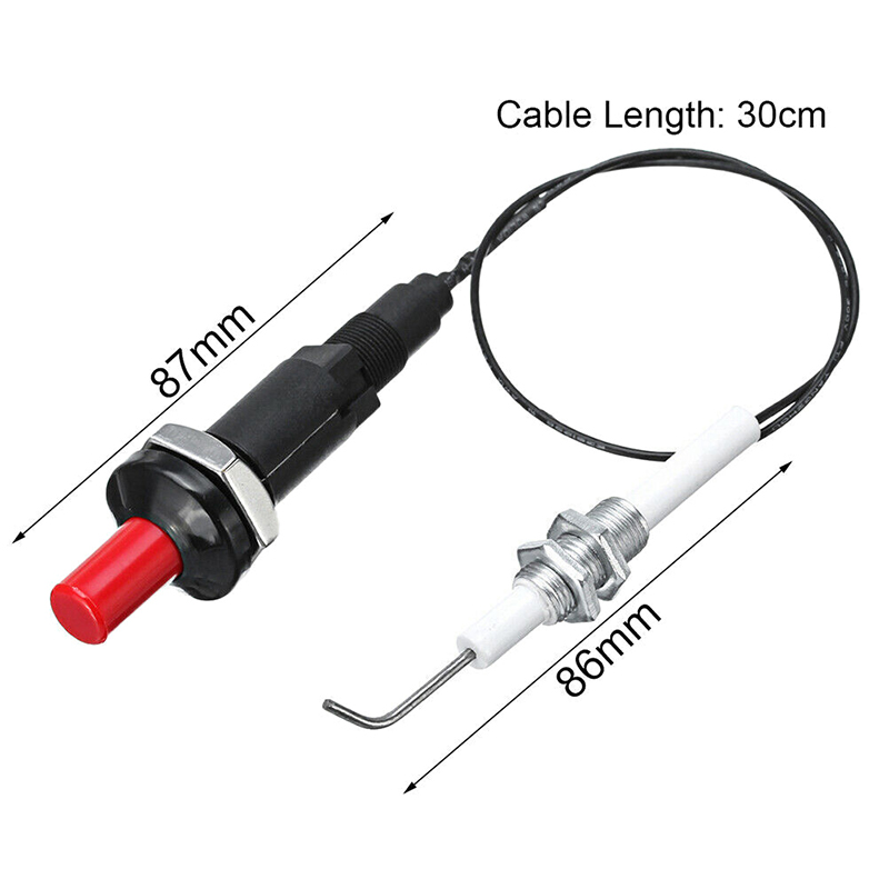 Push Button Piezo Ignitor With - Camping Cooking Box ulasan dan harga