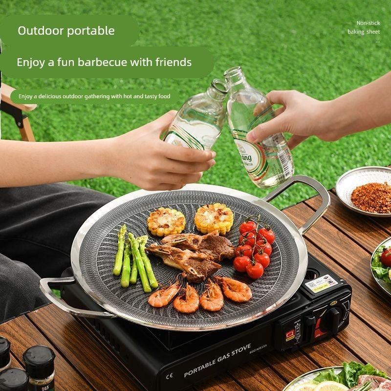 316 Stainless Steel Multifunct - Camping Cooking Sets ulasan dan harga