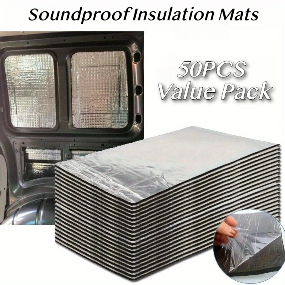50PCS Value Pack Car Soundproo - Aluminum Foil Heavy Duty ulasan dan harga