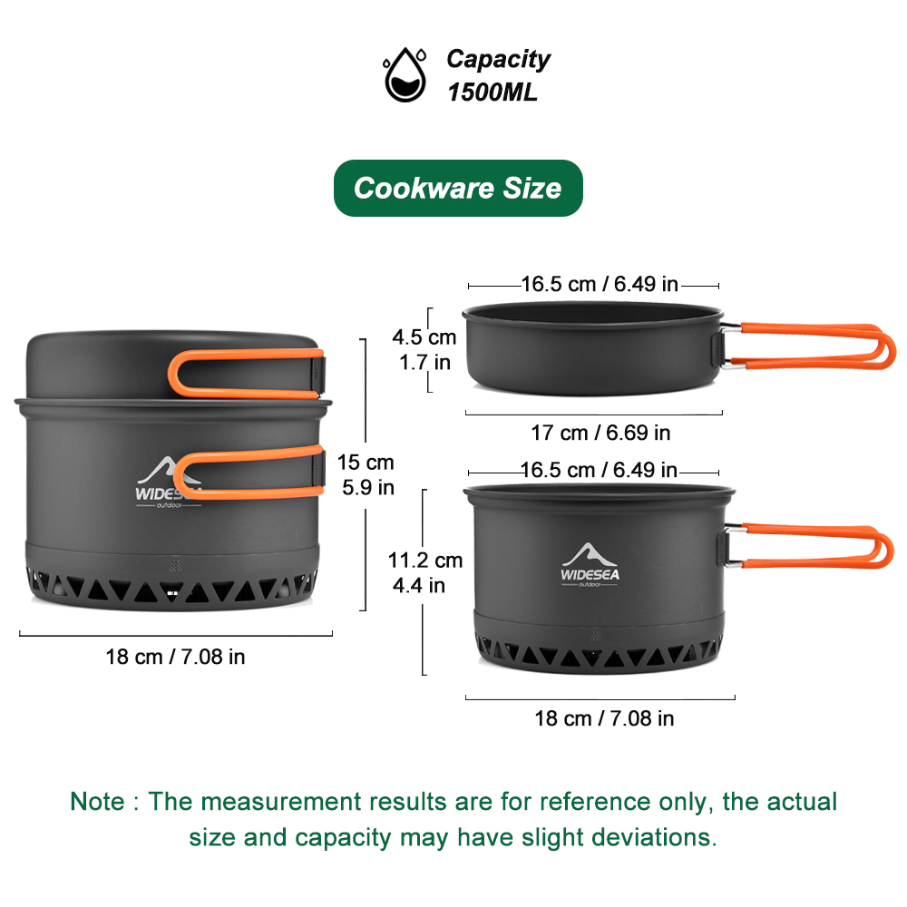 Camping Tableware Outdoor Cook - Camping Cooking Sets ulasan dan harga