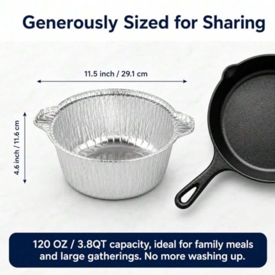 12 Pack Disposable Pot With Li - Camping Cooking Pot With Lid ulasan dan harga