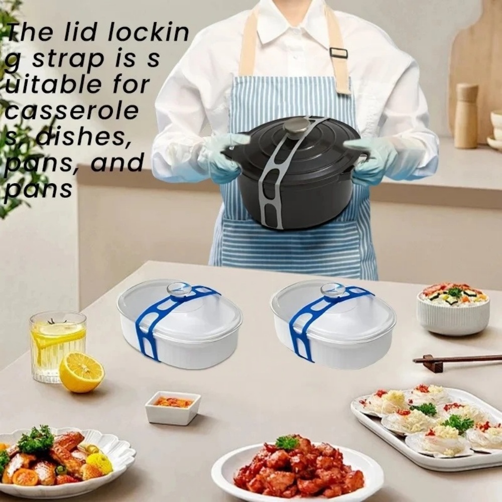 Reusable Silicone Elastic Pot  - Camping Cooking Pot With Lid ulasan dan harga