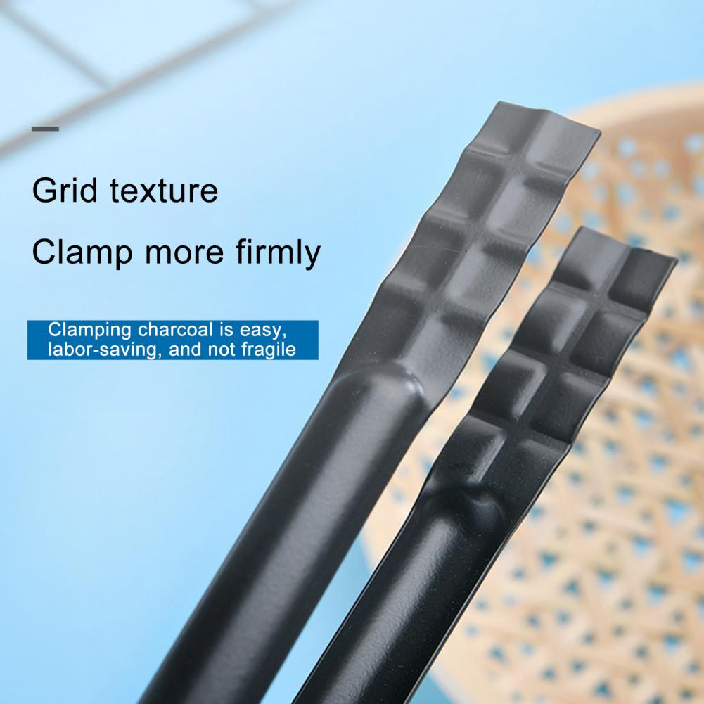 28cm Barbecue Charcoal Tong Er - Camping Cooking Food ulasan dan harga