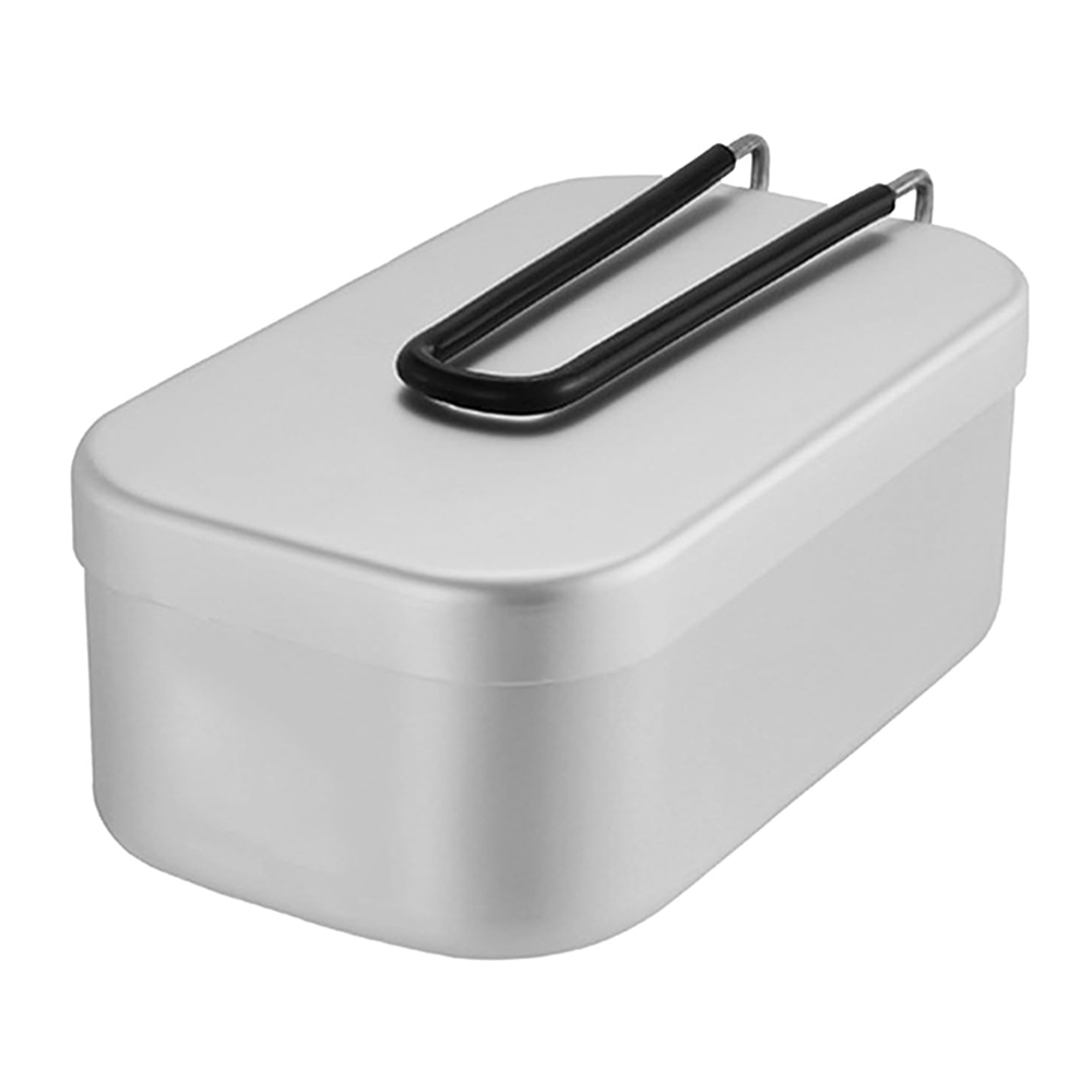 800ML Aluminum Lunch Boxes Out - Camping Cooking Sets ulasan dan harga