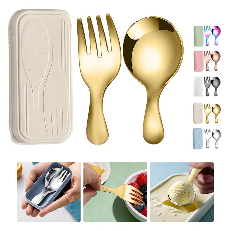 Stainless Steel Tableware Set  - Camping Cooking Sets ulasan dan harga