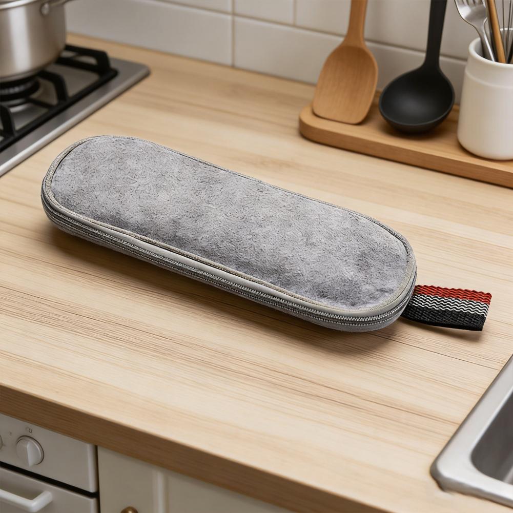 Travel Cutlery Pouch Felt Uten - Camping Cooking Set Compact ulasan dan harga