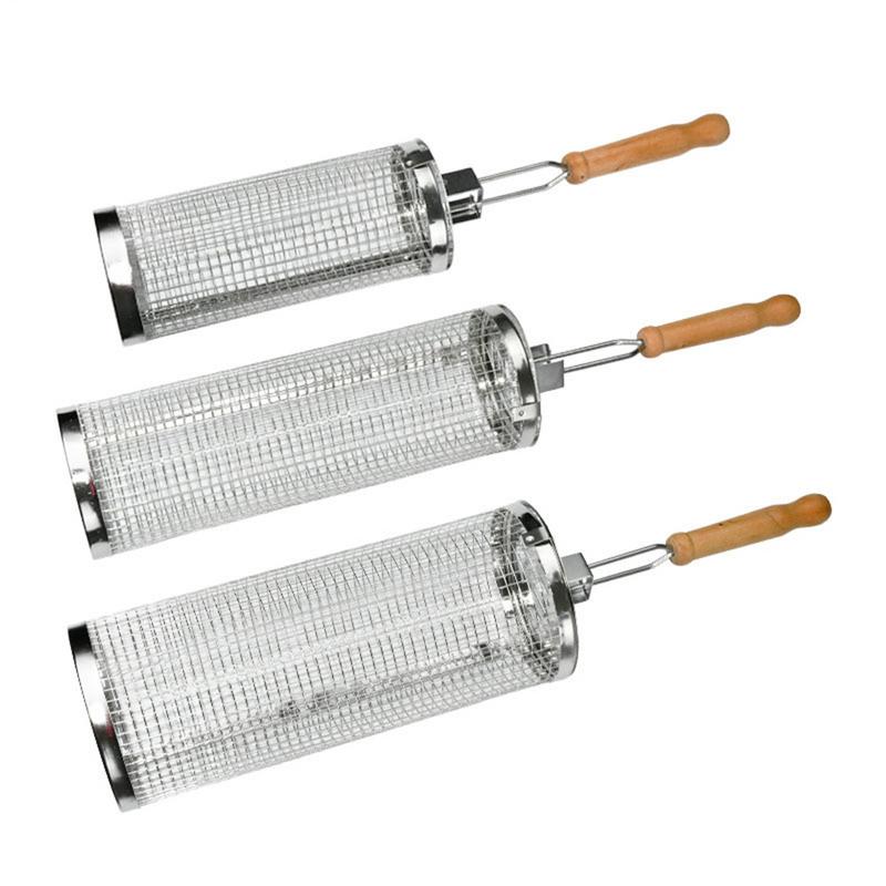 1pc Stainless Steel Rotating B - Camping Cooking Gifts ulasan dan harga