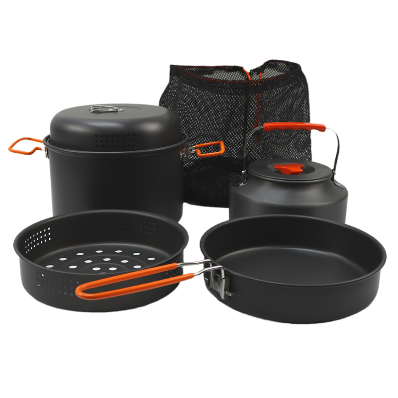 Outdoor Cookware Set Camping C - Camping Cooking Sets ulasan dan harga