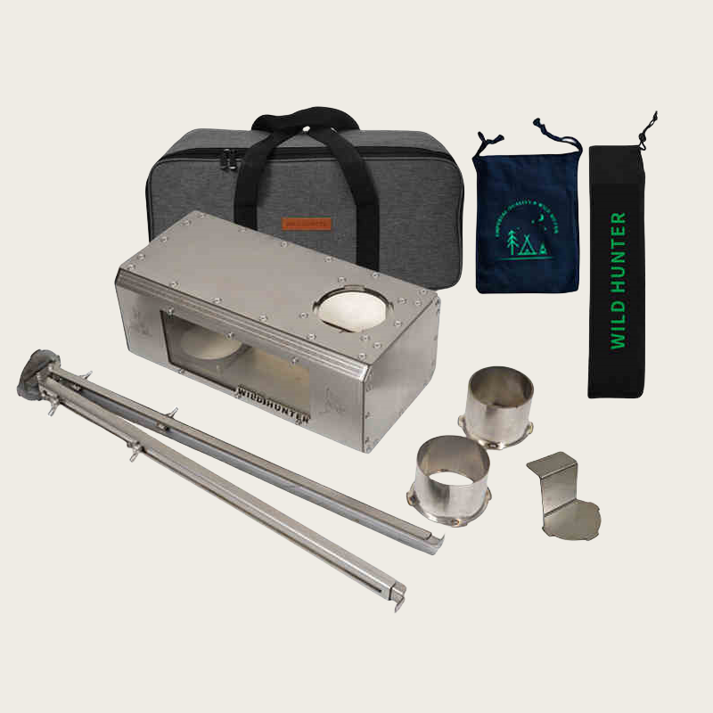 Camping Firewood Stove 2-Side  - Camping Cooking ulasan dan harga