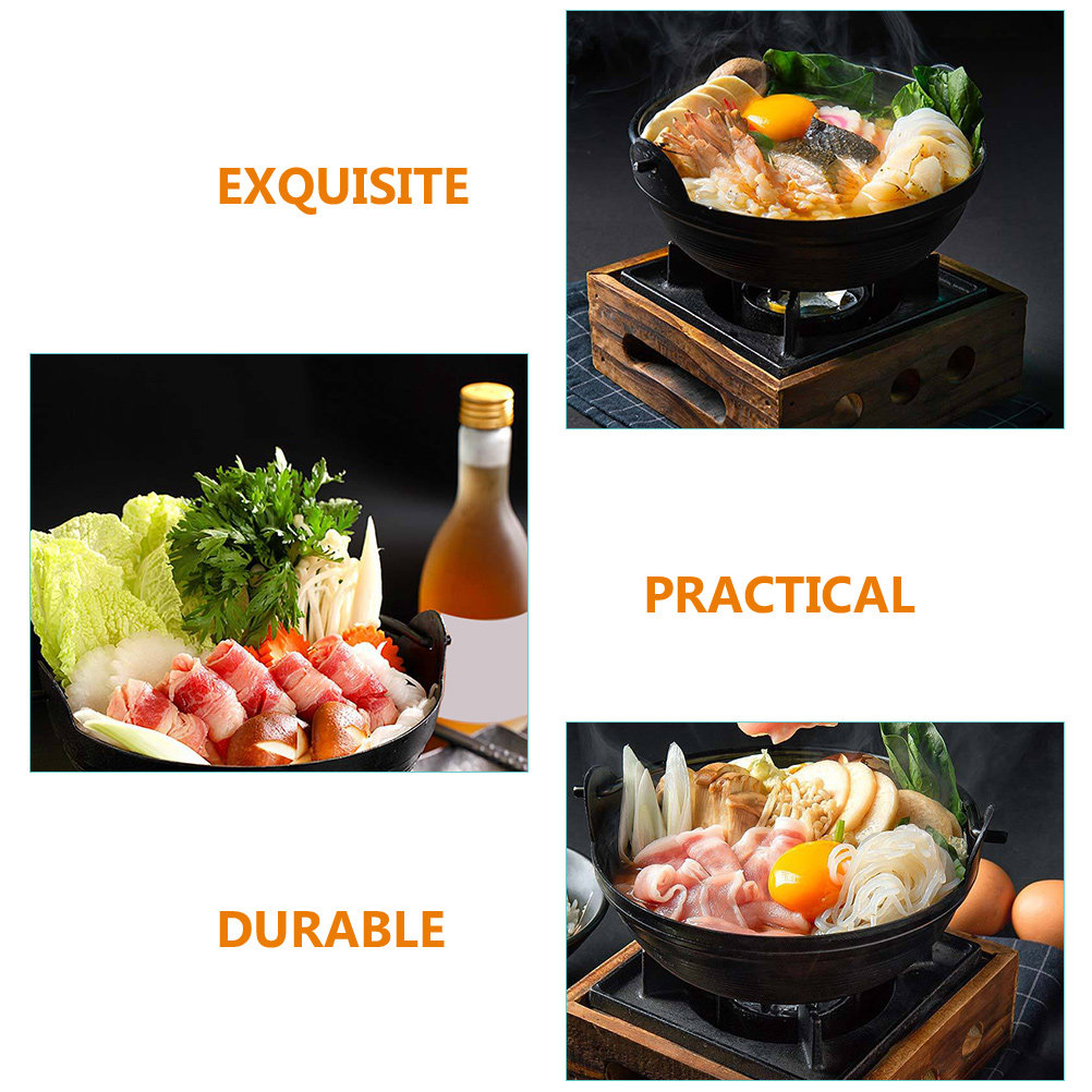 Cast Iron Japanese Hot Pot Suk - Japanese Camping Cooking ulasan dan harga