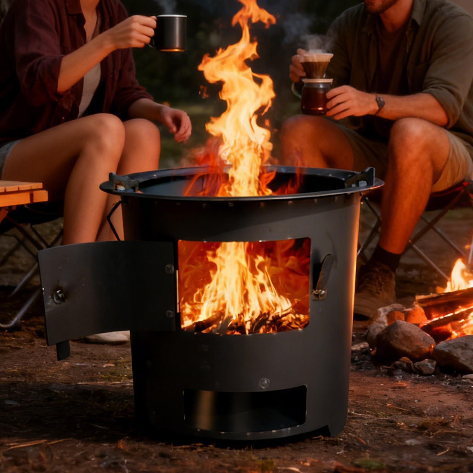Rocket Stove Camping Portable  - Camping Cooking Gas Stove Portable Tool ulasan dan harga