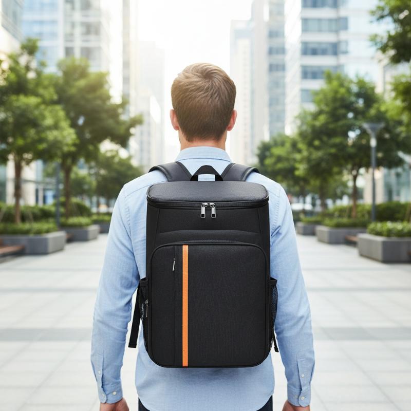 [J] Insulated Cooler Backpack  - Camping Cooking Food ulasan dan harga