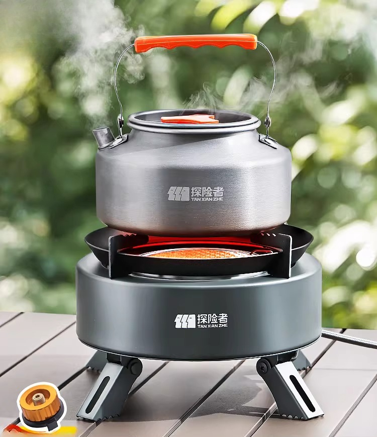 Portable Split Gas Stove Outdo - Camping Cooking Gas Stove Portable Tool ulasan dan harga