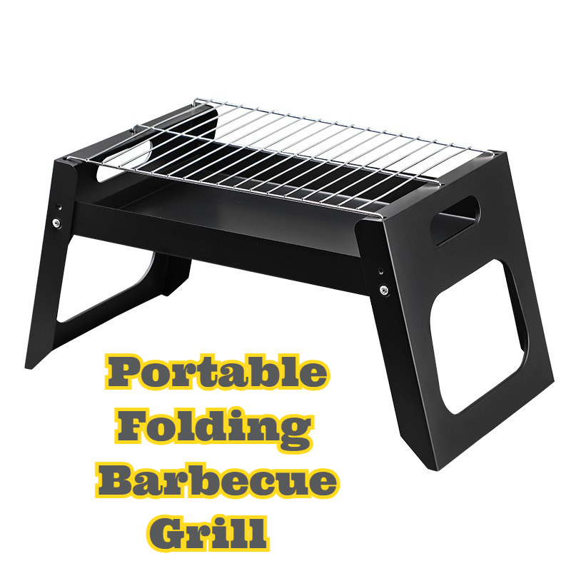 Portable Charcoal BBQ Grill Fo - Camping Cooking Gifts ulasan dan harga