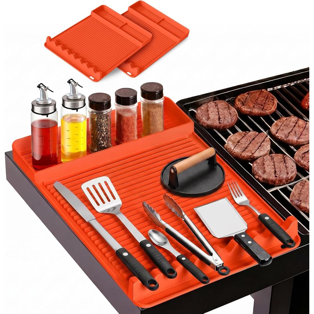 Heat Resistant Silicone Grill  - Camping Cooking ulasan dan harga
