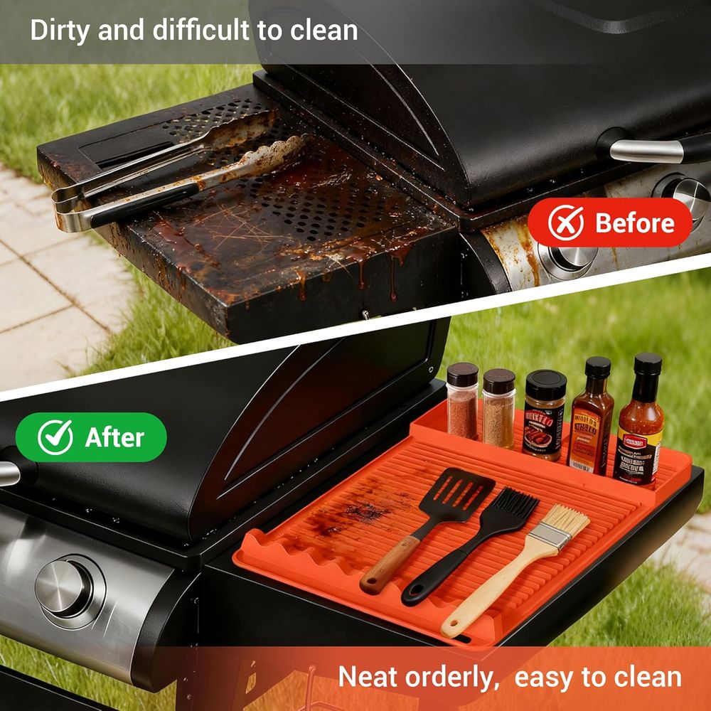 Heat Resistant Silicone Grill  - Camping Cooking ulasan dan harga