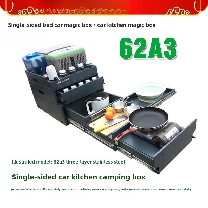 Portable Tailgate Kitchen & St - Camping Cooking ulasan dan harga