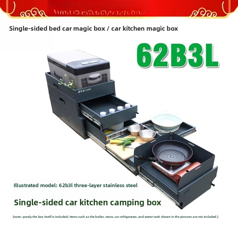 Portable Tailgate Kitchen & St - Camping Cooking ulasan dan harga