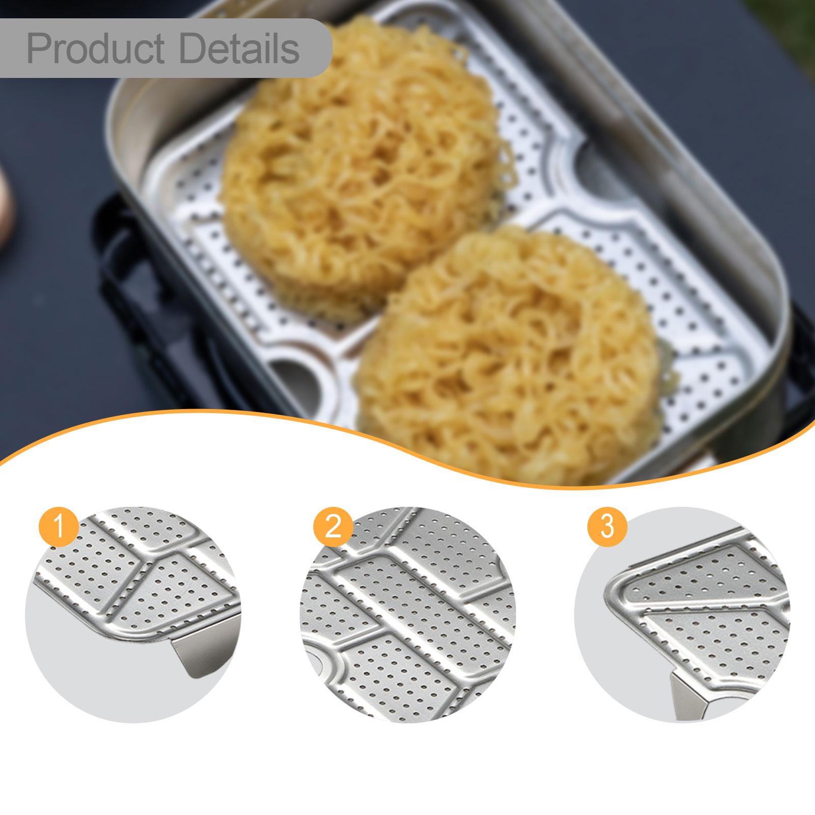 Camping Steam Tray Stainless S - Camping Cooking Box ulasan dan harga