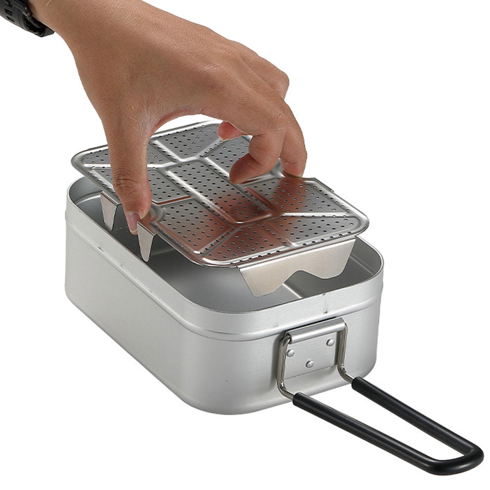Camping Steam Tray Stainless S - Camping Cooking Box ulasan dan harga